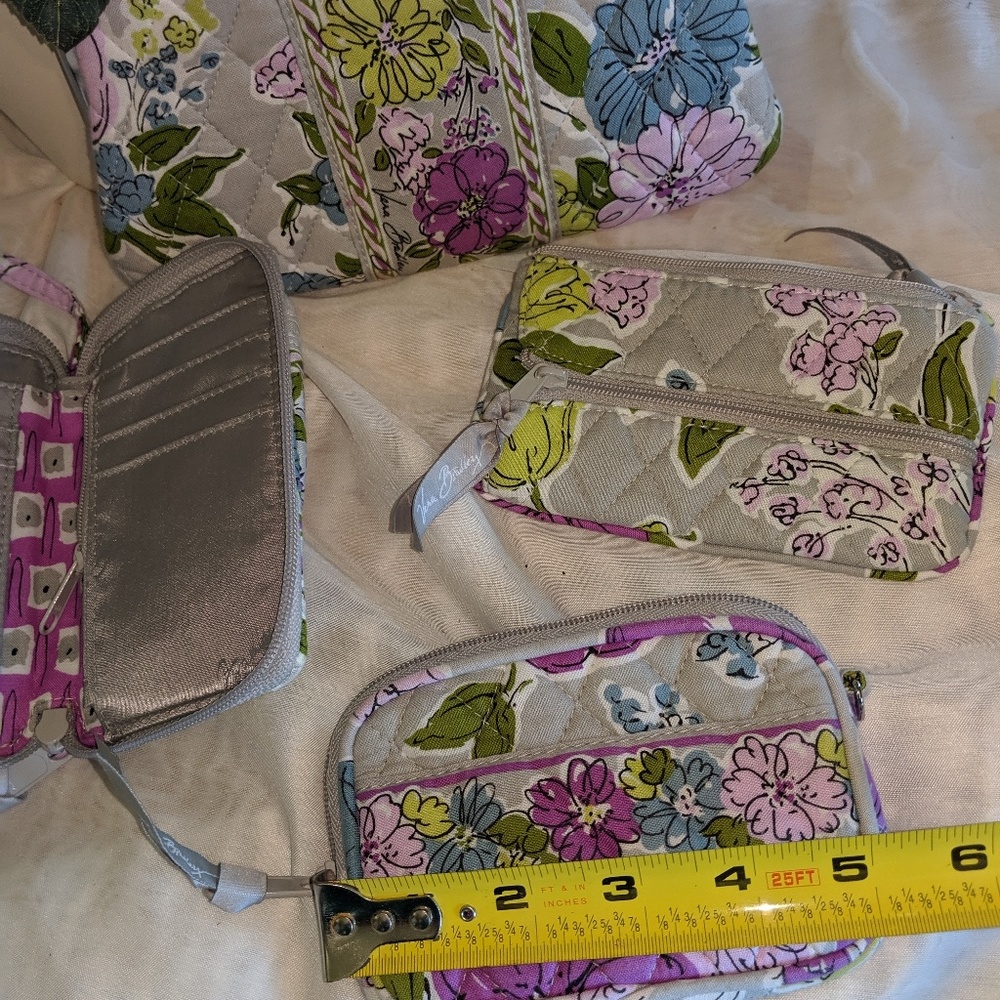 Vera Bradley Purse Coin Phone Makeup Set Bx 3 - Picture 2 of 6